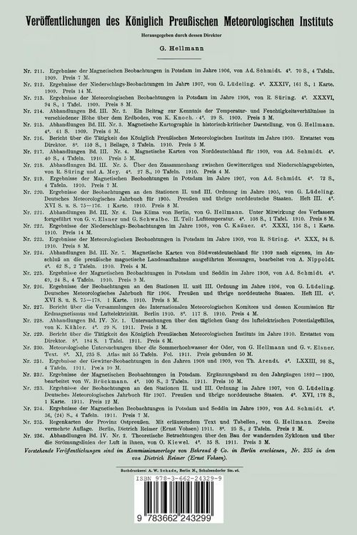 Produktbild: Der Einflu&szlig; geringer Gel&auml;ndeverschiedenheiten auf die meteorologischen Elemente im norddeutschen Flachlande