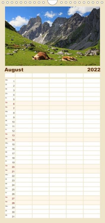 Produktbild: Familienplaner Pferde und Ponys im Paradies (Wandkalender 2022 , 21 cm x 45 cm, hoch)