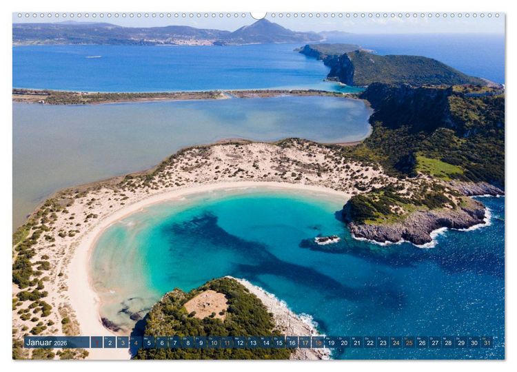Produktbild: Traumstr&auml;nde Griechenlands (hochwertiger Premium Wandkalender 2026 DIN A2 quer), Kunstdruck in Hochglanz