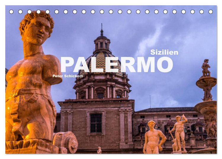 Produktbild: Sizilien - Palermo (Tischkalender 2026 DIN A5 quer), CALVENDO Monatskalender