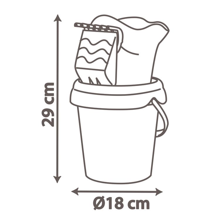Produktbild: Smoby Stitch Eimergarnitur