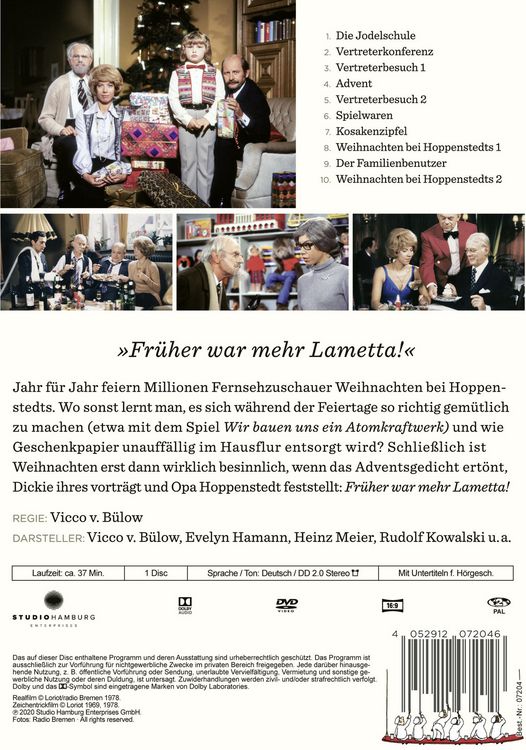 Produktbild: Loriot - Weihnachten bei den Hoppenstedts
