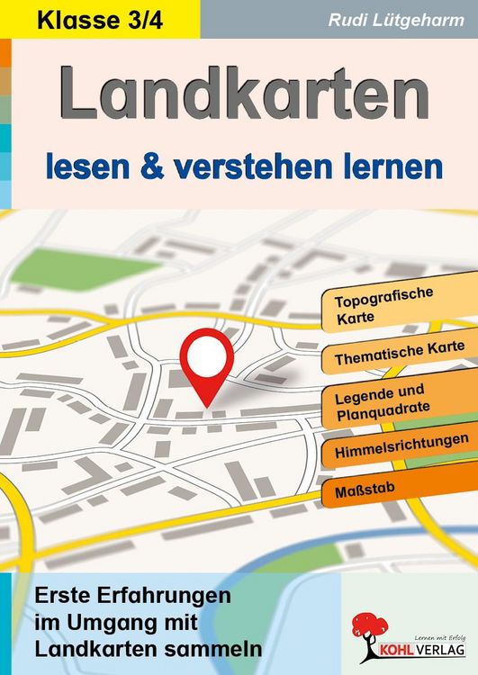 Produktbild: Landkarten lesen und verstehen lernen