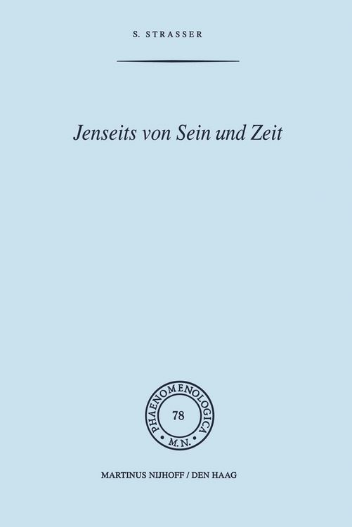Produktbild: Jenseits von Sein und Zeit