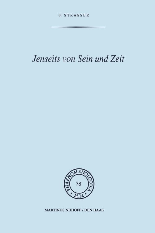 Produktbild: Jenseits von Sein und Zeit