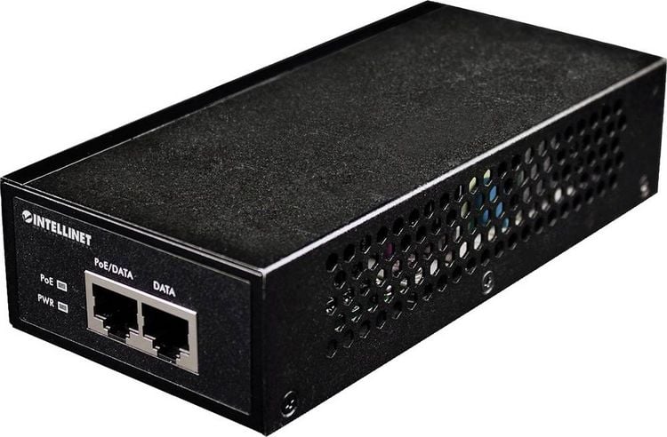 Produktbild: Intellinet 560566 PoE Injektor 1 GBit/s IEEE 802.3at (25.5 W)