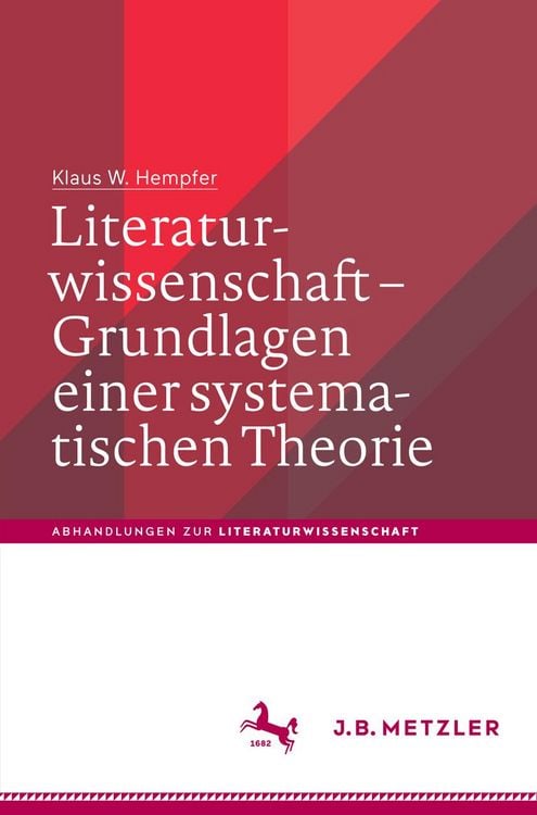 Produktbild: Literaturwissenschaft - Grundlagen einer systematischen Theorie