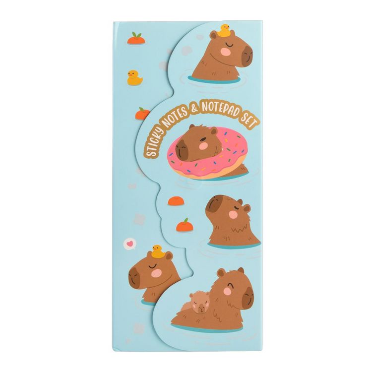 Produktbild: Idena Notizzettel-Set Capybara 7-teilig