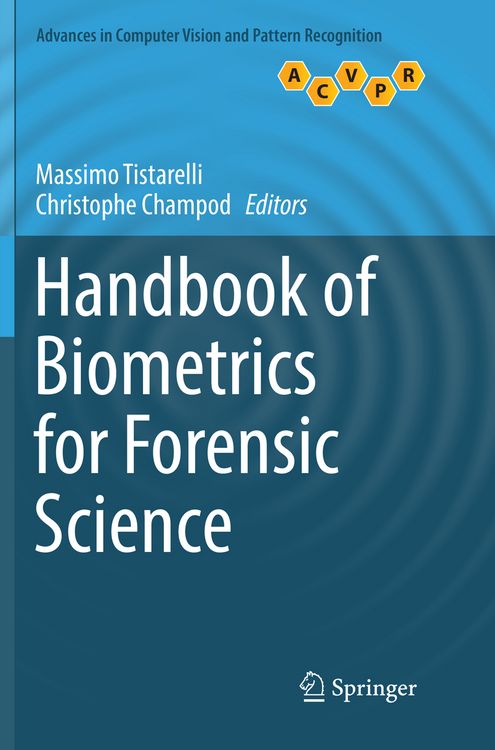 Produktbild: Handbook of Biometrics for Forensic Science