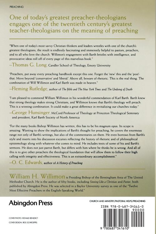 Produktbild: Conversations with Barth on Preaching