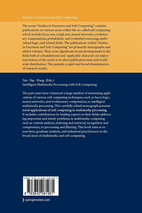 Produktbild: Intelligent Multimedia Processing with Soft Computing