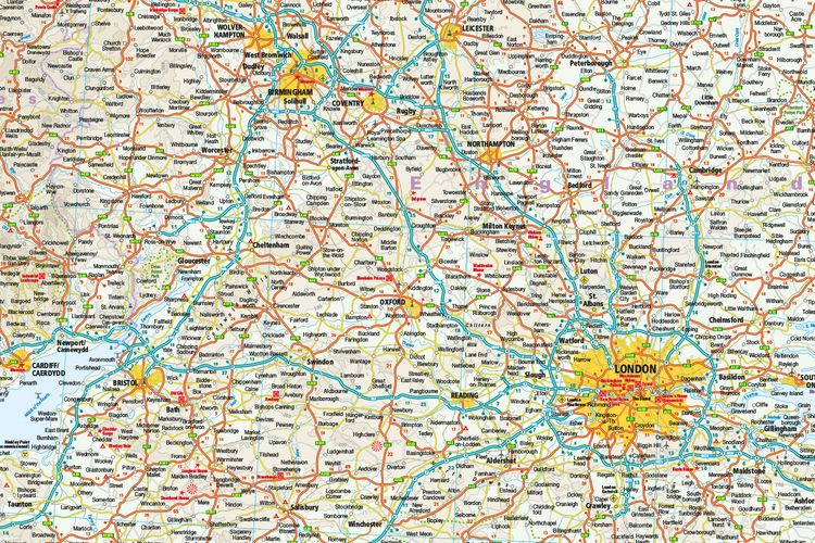 Produktbild: Reise Know-How Landkarte Gro&szlig;britannien, Nordirland / Great Britain, Northern Ireland (1:750.000)