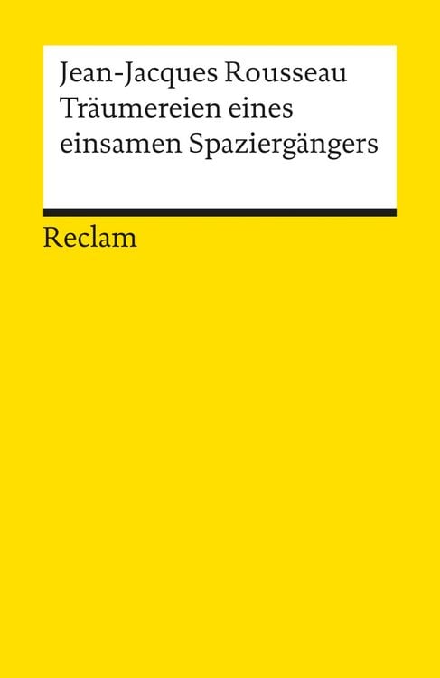 Produktbild: Träumereien eines einsamen Spaziergängers