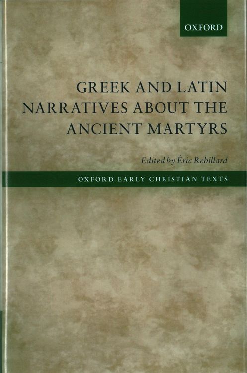 Produktbild: Greek & Lat Narrat Ancient Martyr Oect C
