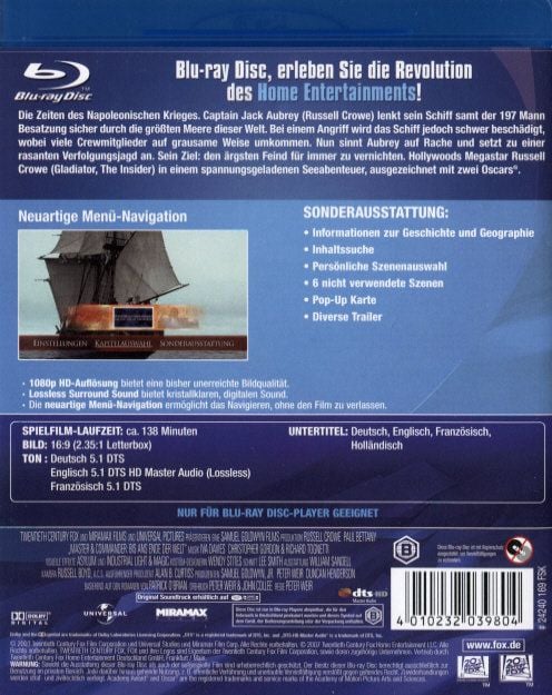 Produktbild: Master & Commander