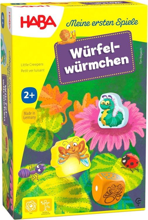 Produktbild: Meine ersten Spiele - W&uuml;rfelw&uuml;rmchen