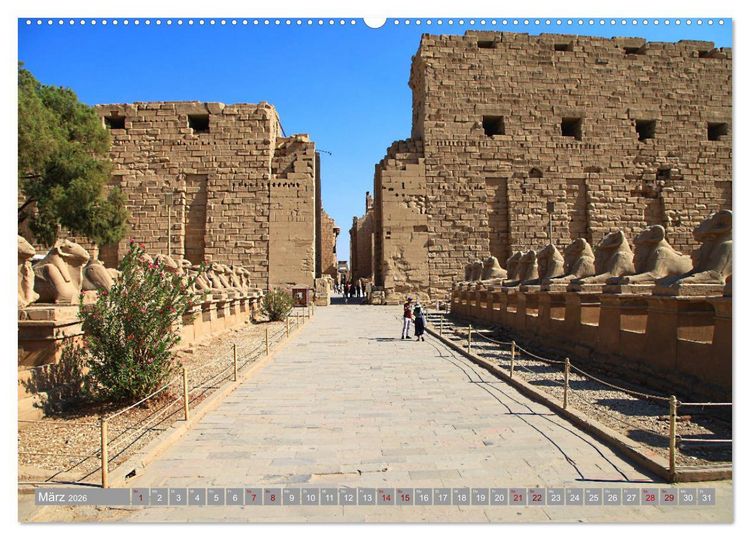 Produktbild: Unterwegs in &Auml;gypten - &uuml;ber Kairo nach Assuan (Wandkalender 2026 DIN A2 quer), CALVENDO Monatskalender