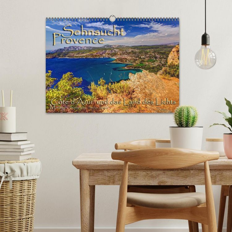 Produktbild: Sehnsucht Provence - Land des Lichts (Wandkalender 2026 DIN A3 quer), CALVENDO Monatskalender