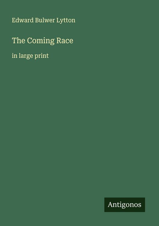 Produktbild: The Coming Race