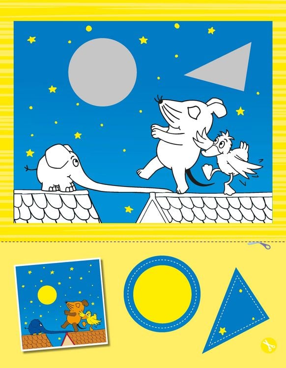 Produktbild: Die Maus: Mein Bastel-Mal-Spaß. Bastelbuch für Kinder ab 3 Jahren