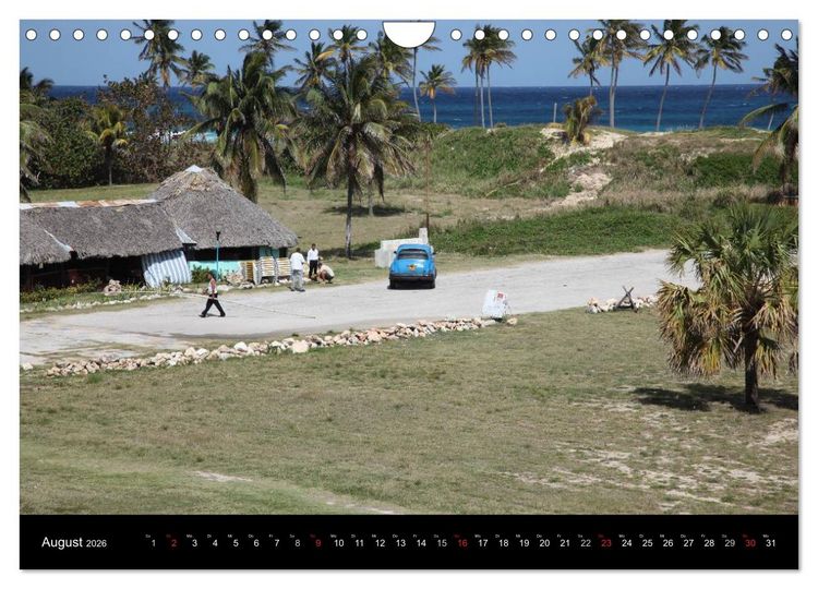 Produktbild: CUBA 2026 (Wandkalender 2026 DIN A4 quer), CALVENDO Monatskalender