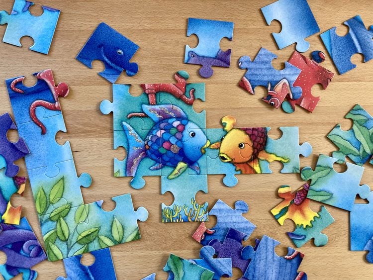 Produktbild: Regenbogenfisch Puzzlebox