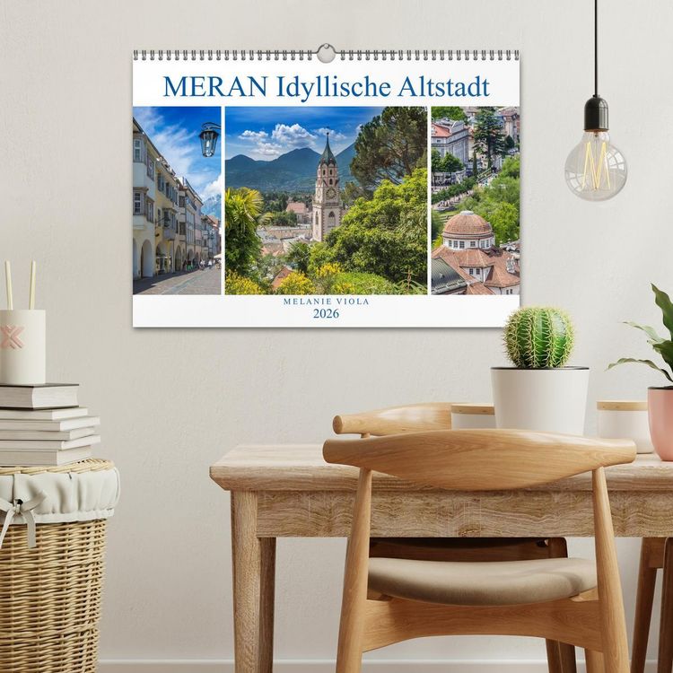 Produktbild: MERAN Idyllische Altstadt (Wandkalender 2026 DIN A3 quer), CALVENDO Monatskalender