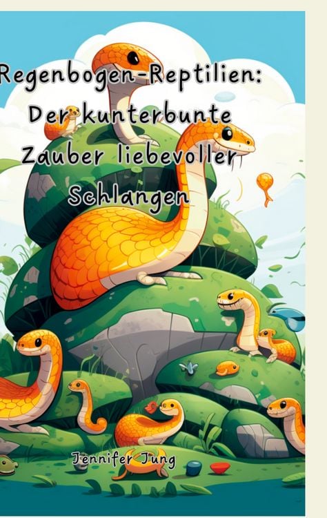Produktbild: Regenbogen-Reptilien: Der kunterbunte Zauber liebevoller Schlangen