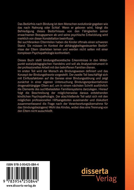 Produktbild: Suchtkranke Eltern und Bindungsentwicklung der Kinder: Vom Durchbrechen transgenerationaler Verflechtungen