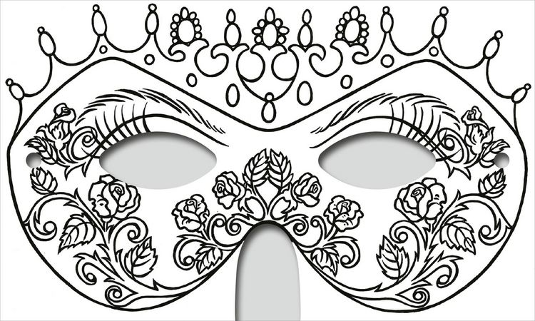 Produktbild: Zauberhafte Masken zum Ausmalen
