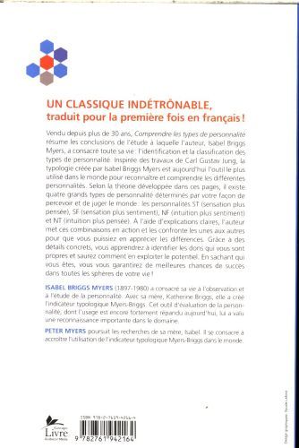 Produktbild: Comprendre les types de personnalit&eacute;