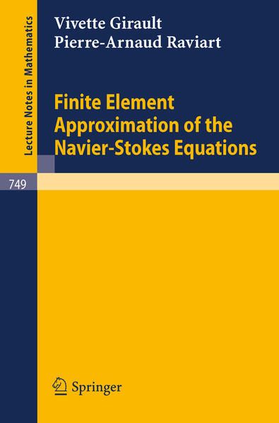 Produktbild: Finite Element Approximation of the Navier-Stokes Equations
