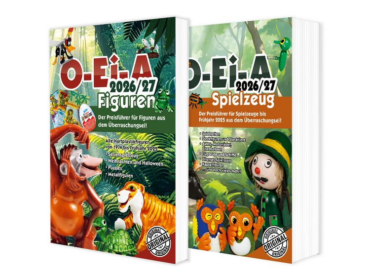 Produktbild: Das O-Ei-A 2er Bundle 2026/27 - O-Ei-A Figuren und O-Ei-A Spielzeug im Doppel mit 3,00 &euro; Preisvorteil gegen&uuml;ber Einzelkauf!