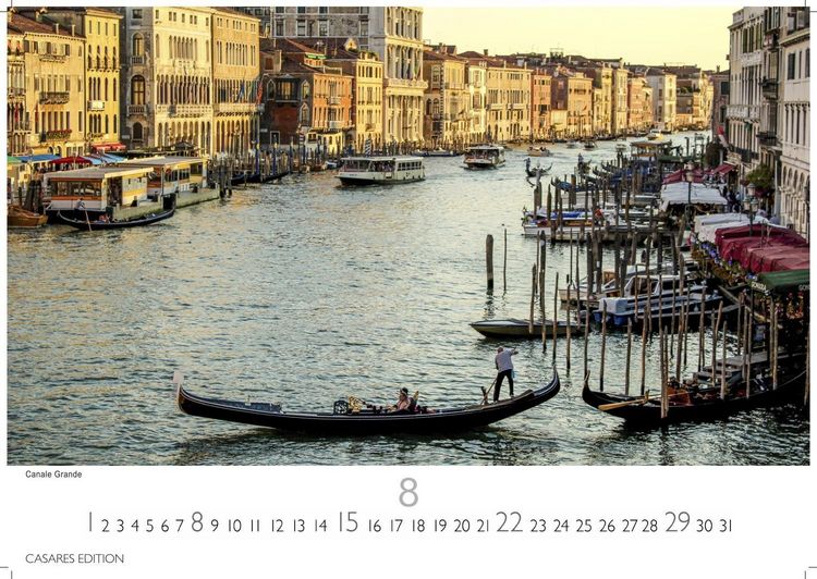 Produktbild: Venedig Kalender 2027 &ndash; Wandkalender | Fotokalender Italien 24x35 &ndash; mit malerischen Fotos von Venedig , Italien