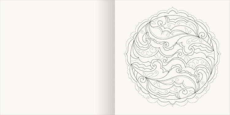 Produktbild: Aquarell-Malblock &ndash; Mandalas