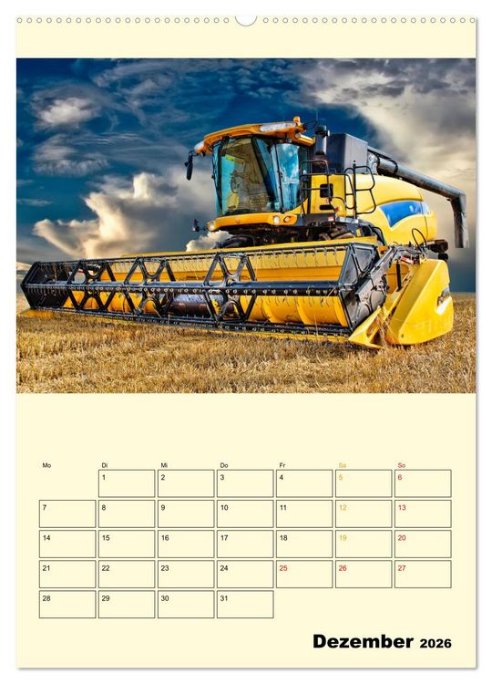 Produktbild: Landwirtschaft - digital in die Zukunft (hochwertiger Premium Wandkalender 2026 DIN A2 hoch), Kunstdruck in Hochglanz