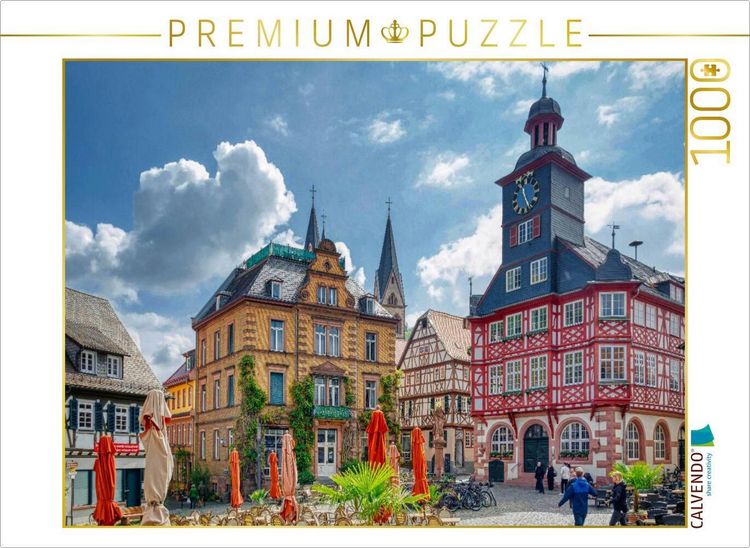 Produktbild: CALVENDO Puzzle Rathaus | 1000 Teile Lege-Gr&ouml;&szlig;e 64x48cm Foto-Puzzle f&uuml;r gl&uuml;ckliche Stunden