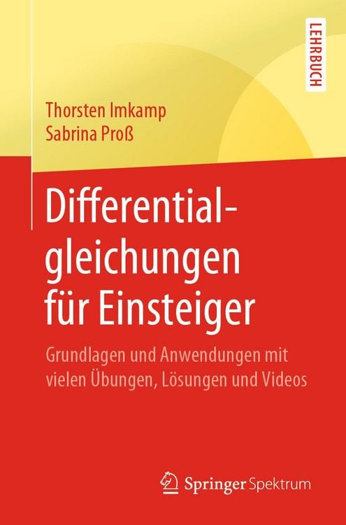 Produktbild: Differentialgleichungen f&uuml;r Einsteiger