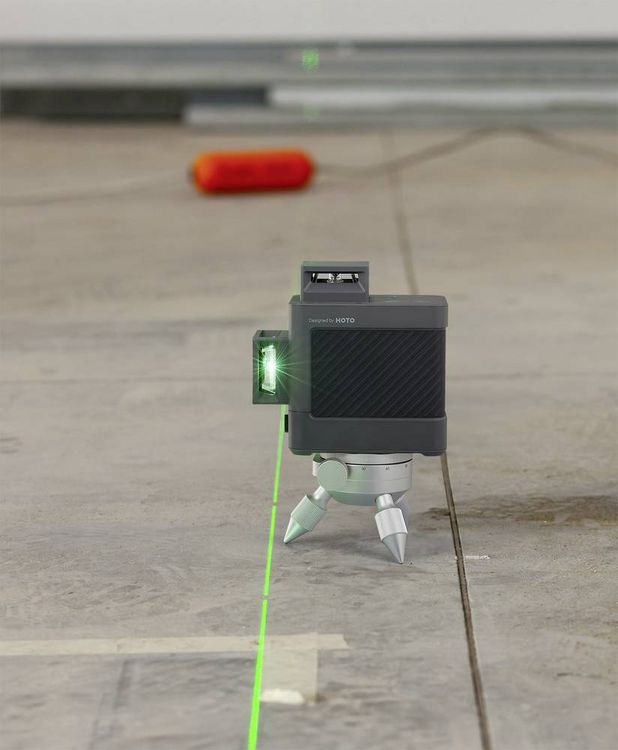 Produktbild: HOTO QWFGJ002 Kreuzlinienlaser gr&uuml;ner Laser Reichweite (max.): 30m
