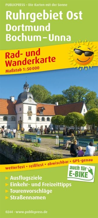 Produktbild: Ruhrgebiet Ost, Dortmund, Bochum - Unna 1:50 000
