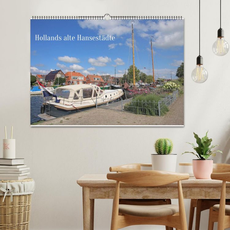Produktbild: Hollands alte Hansest&auml;dte (Wandkalender 2026 DIN A2 quer), CALVENDO Monatskalender