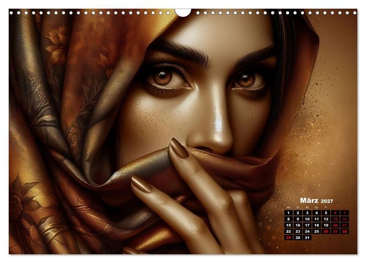 Produktbild: Eleganz, Farbe und Anmut (Wandkalender 2027 DIN A3 quer), CALVENDO Monatskalender