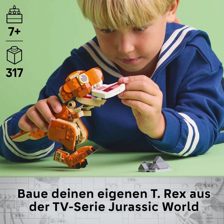 Produktbild: LEGO Jurassic World Little Eatie: T.Rex, Spielzeug Dinosaurier 76967