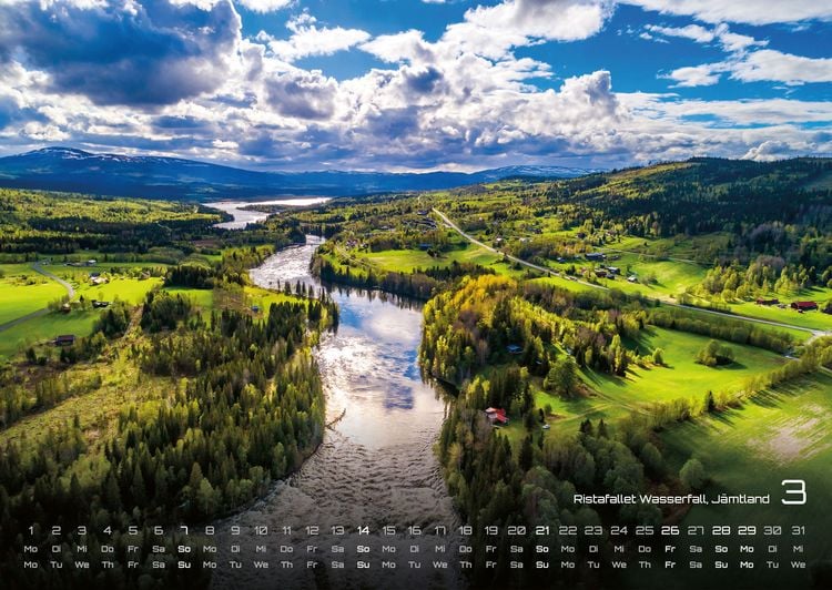 Produktbild: Schweden &ndash; Magie des Nordens - 2027 - Kalender DIN A2