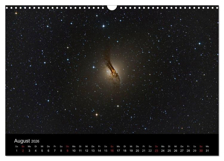 Produktbild: Universum - Eine Reise zu den Sternen (Wandkalender 2026 DIN A3 quer), CALVENDO Monatskalender