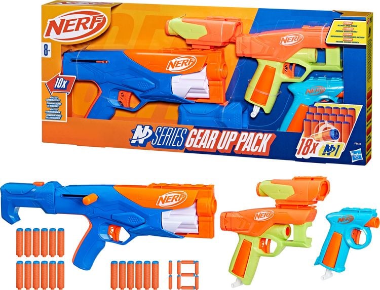 Hasbro F8633EU4 - Nerf N Series Gear Up Pack, High-Performance