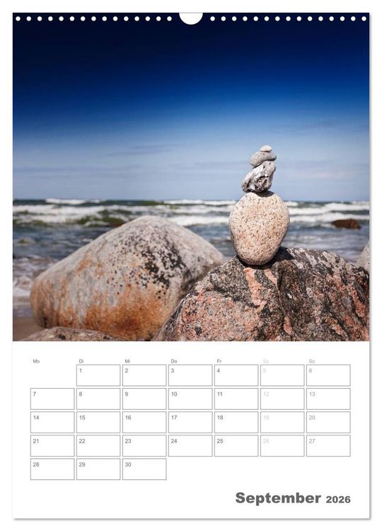 Produktbild: Typisch R&uuml;gen / Planer (Wandkalender 2026 DIN A3 hoch), CALVENDO Monatskalender