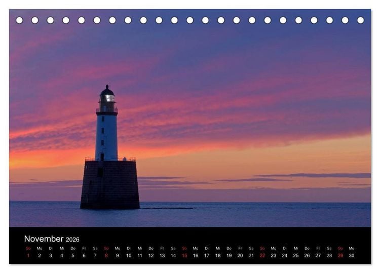 Produktbild: Schottland (Tischkalender 2026 DIN A5 quer), CALVENDO Monatskalender