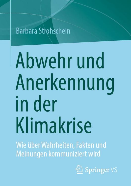 Produktbild: Abwehr und Anerkennung in der Klimakrise