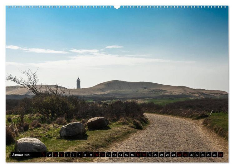 Produktbild: D&auml;nemark zwischen Nordsee und Limfjord (hochwertiger Premium Wandkalender 2026 DIN A2 quer), Kunstdruck in Hochglanz